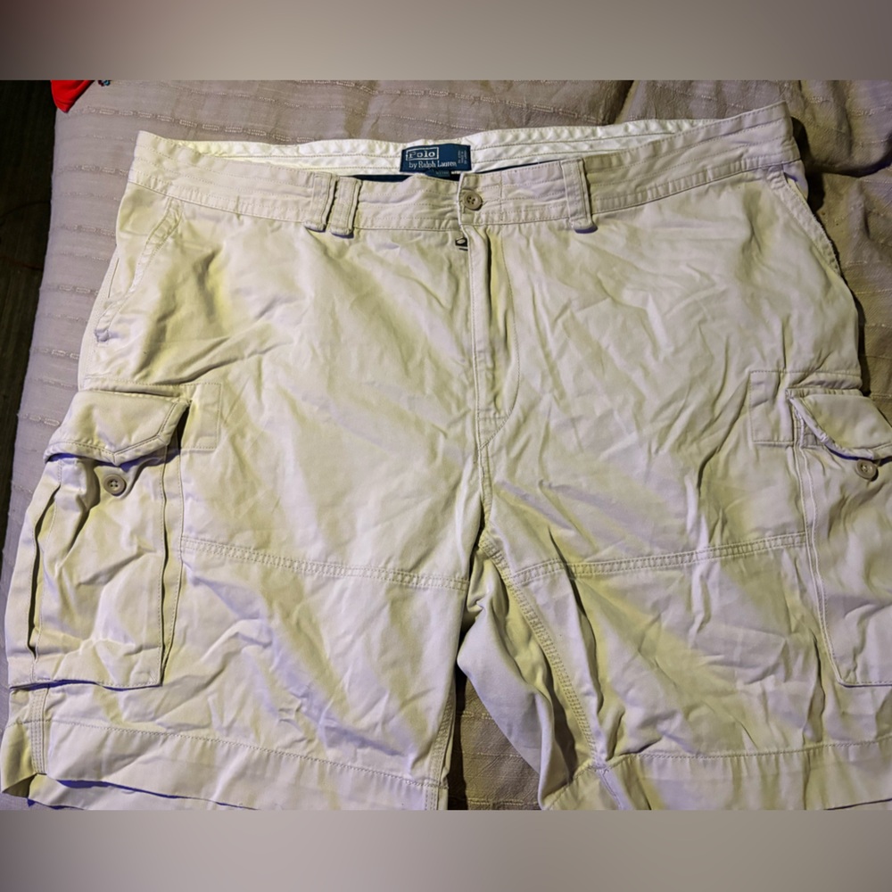 Ralph Lauren Polo khaki  Cargo Shorts Relaxed Fit 50B